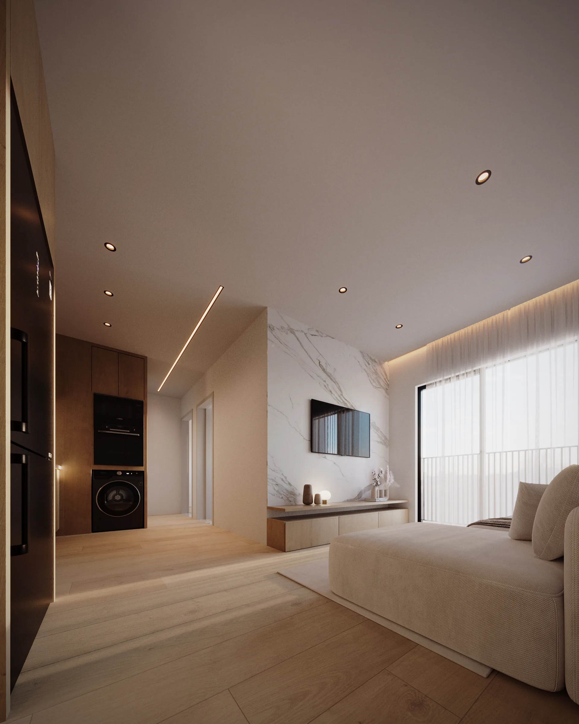 Apartamento decorado — ambiente interno 6