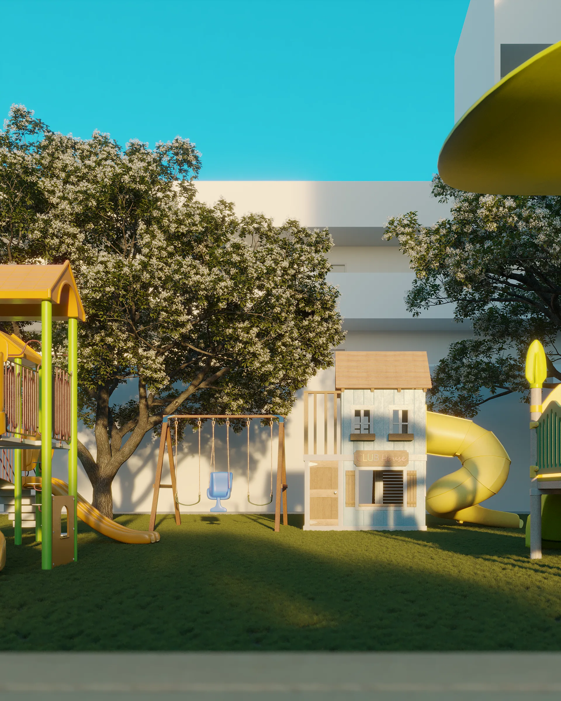 Área comum do Residencial Conquista — vista 2