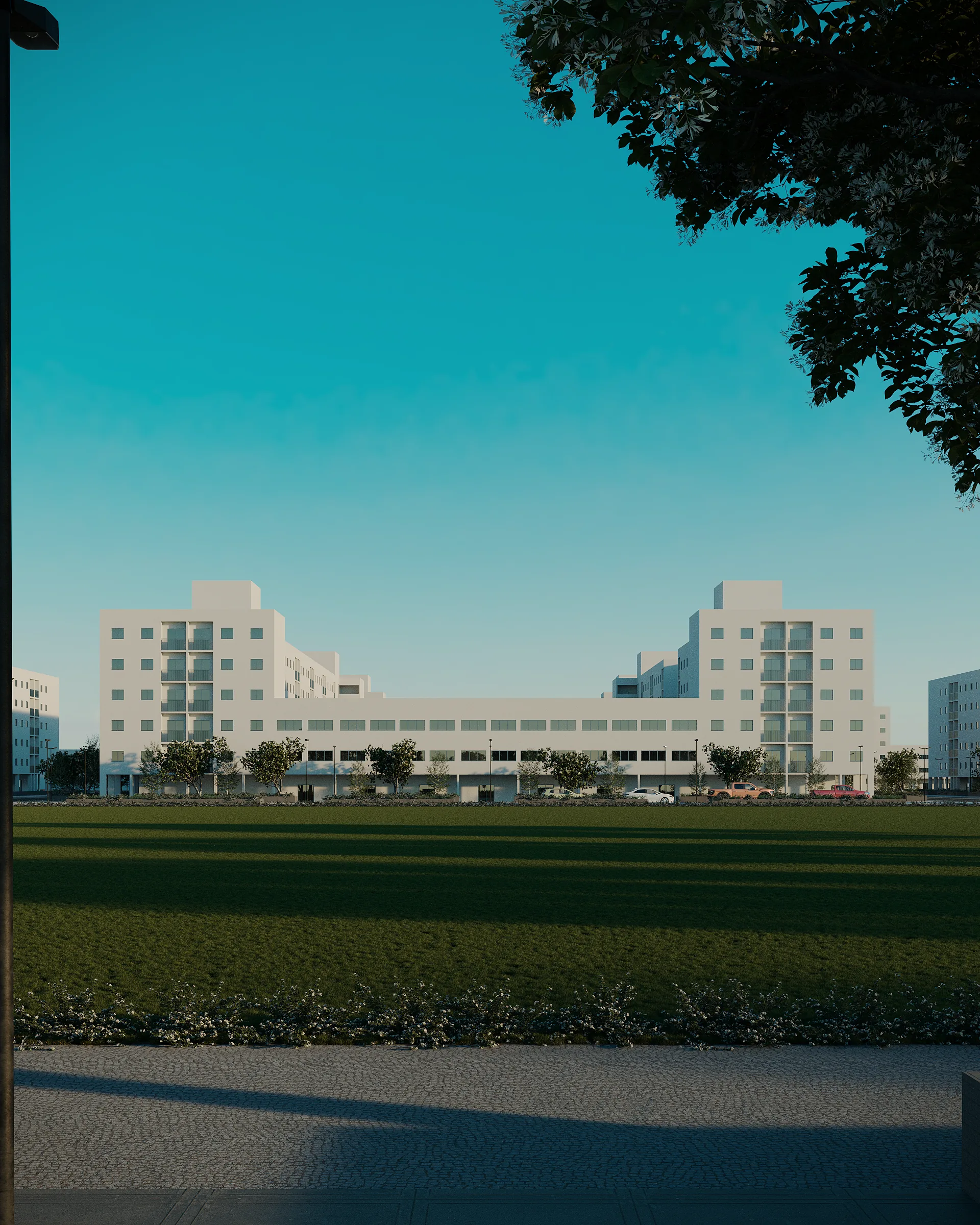 Residencial Conquista ao pôr do sol — vista 7